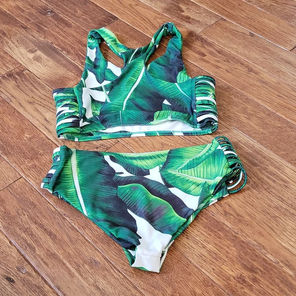 Tropical Bikini high waist - Picture 2 of 2